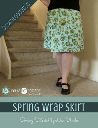 Spring Wrap Skirt Sewing Pattern