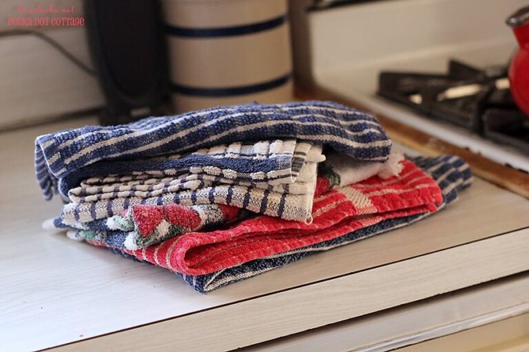 Start with new towels ⋆ Polka Dot Cottage