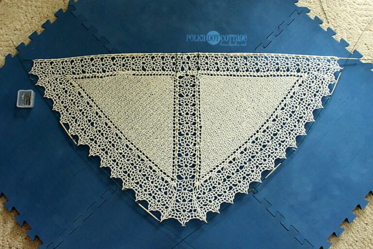 polkadot shawl
