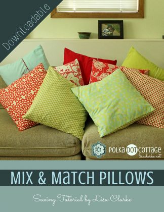 Mix and Match Pillows Sewing Pattern