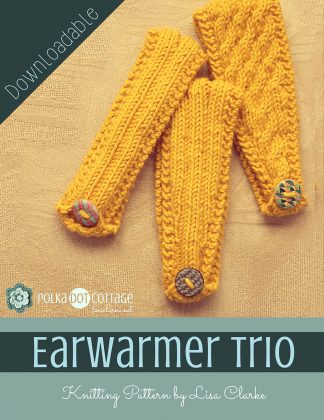 Earwarmer Trio Knitting Pattern