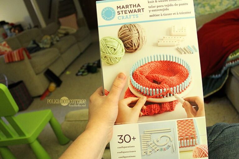 How to Translate a Needle Knitting Pattern for a Loom ⋆ Polka Dot Cottage