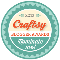 Nominate me for Craftsy's blogger awards!