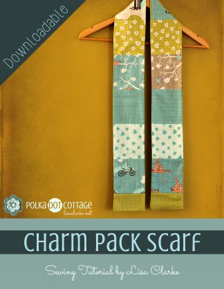 Charm Pack Scarf Sewing Pattern