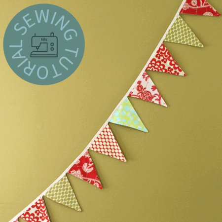 Reversible Party Bunting Sewing Tutorial