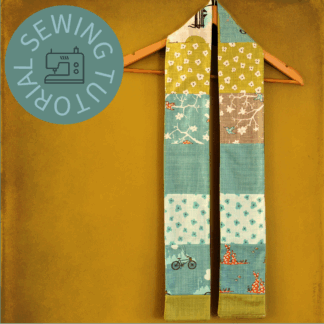 Charm Pack Scarf Sewing Pattern