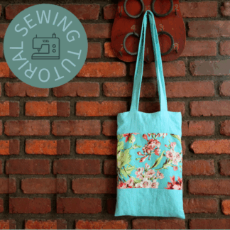 Library Book Tote Knitting Tutorial