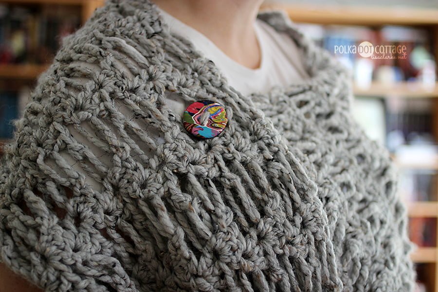 Any Way Wrap (pattern by Twig + String) at Polka Dot Cottage