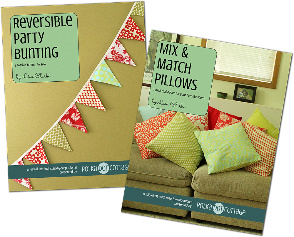 UPGRADED Pillows and Bunting ⋆ Polka Dot Cottage