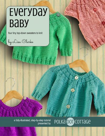 Four little top-down sweaters to knit for baby!