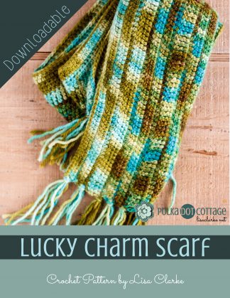 Lucky Charm Scarf Crochet Pattern