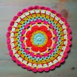 11.5-inch Mod Floral Mandala