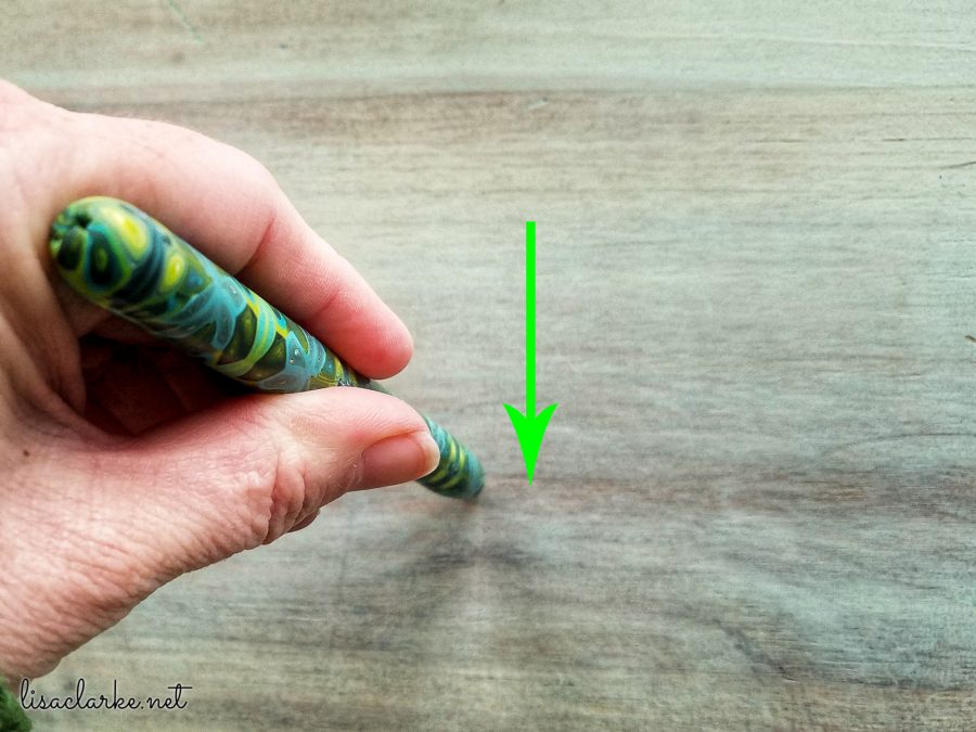 Replace the Ink in a Polymer Clay Pen: Push the Cartridge In