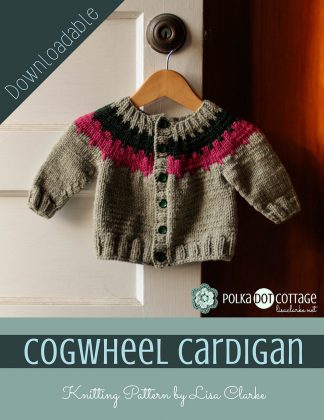 Cogwheel Cardigan Knitting Pattern