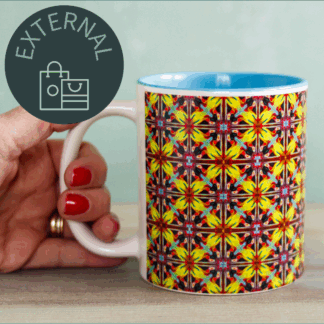 Polka Dot Cottage Ceramic Mugs