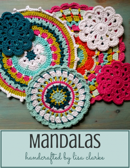 One-of-a-Kind Crocheted Mandalas from Polka Dot Cottage