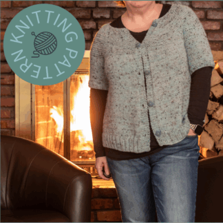 Fireside Cardigan Knitting Pattern