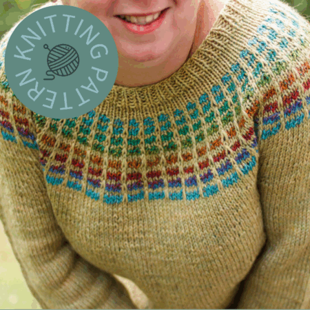 Porthole Pullover Knitting Pattern