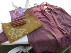 Fabric & shirt transformed