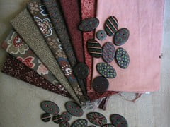 Fabric & buttons