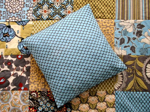 Second quilt and pillow
