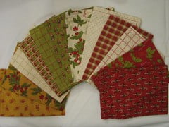 Set of 12 cloth napkins (set B)