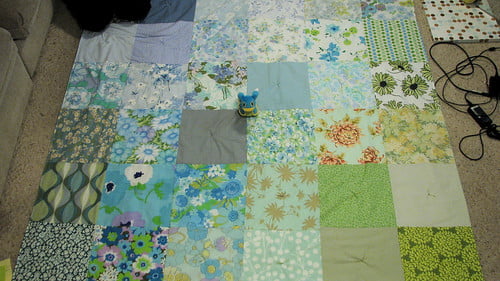 The finished quilt