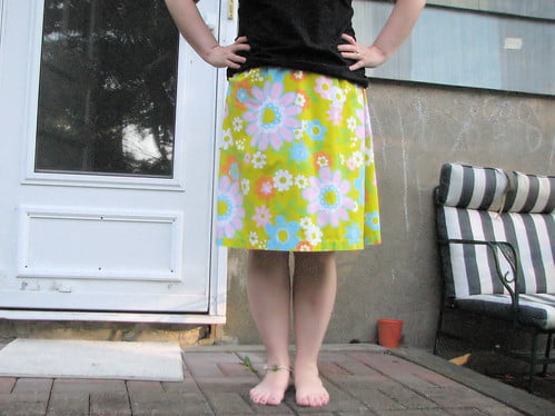 Sheet skirt re-do