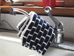 Finished kitchen dishcloth