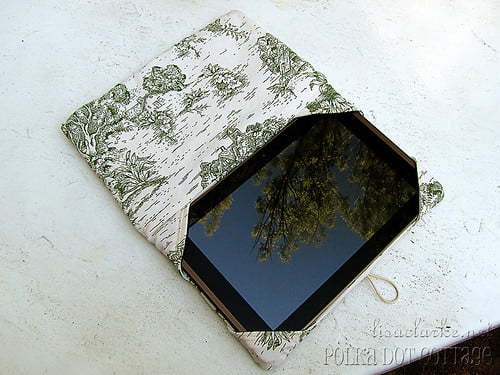 Tablet in the cover