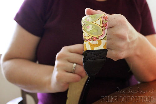 365 day 234 - Sewing a camera strap
