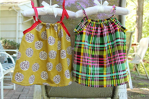 Dresses for a couple of little friends