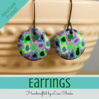 Earrings by Lisa Clarke at Polka Dot Cottage