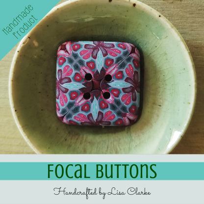 Focal Buttons by Lisa Clarke, Polka Dot Cottage