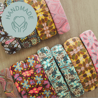 Polymer Clay French Barrettes