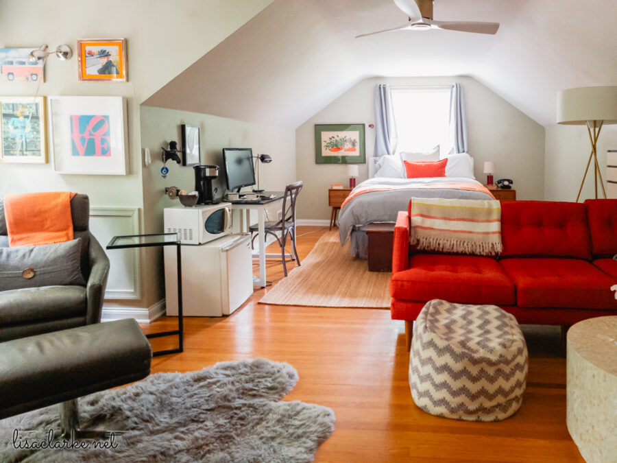 View of the Vrbo room from the entrance