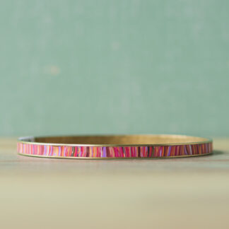 Bangle Bracelets<br><small>Channel Width: 1/8" (3mm), Design: Campfire Strata</small>