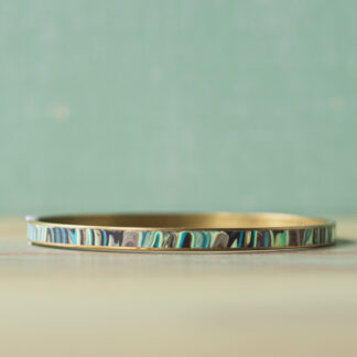 Bangle Bracelets<br><small>Channel Width: 1/8" (3mm), Design: Plasmatic Strata</small>
