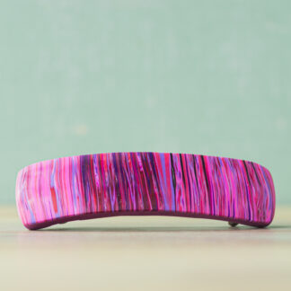 Barrettes<br><small>Size: 2.5", Design: Pink Strata</small>