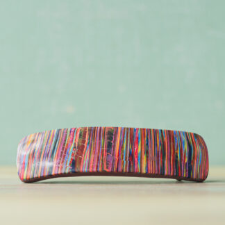 Barrettes<br><small>Size: 2.5", Design: Rainbow Strata</small>