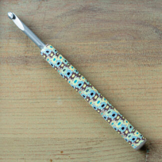 Crochet Hooks<br><small>Size: H-8 (5mm), Hook Style: Inline (like Susan Bates), Design: Plasmatic Calico</small>