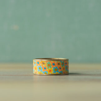 Inlay Rings<br><small>Channel Width: 5/16" (8mm), Ring Size: 10 (20mm), Design: 1971 Calico</small>