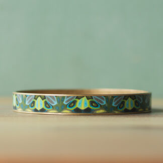 Bangle Bracelets<br><small>Channel Width: 5/16" (8mm), Design: Olive Jubilee</small>